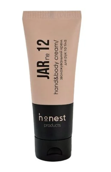 Зволожуючий крем для рук та тіла Honest Products Jar 12 Hand